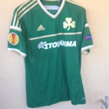 Panathinaikos Home football shirt 2014 sponsored by Stoiximan