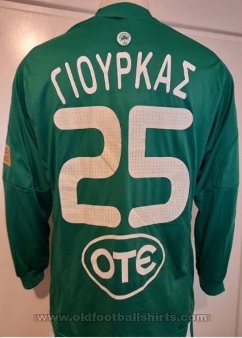 Panathinaikos Away football shirt 2009 - 2010