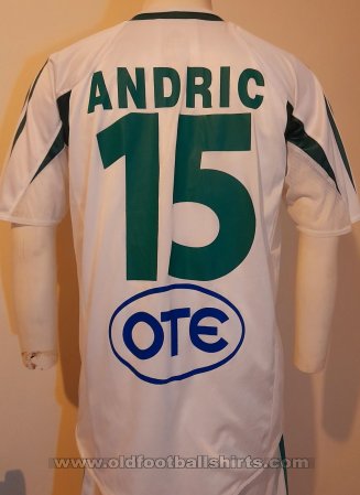 Panathinaikos Away football shirt 2004 - 2005