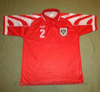 Austria Μακριά φανέλα ποδόσφαιρου 1994 - 1995