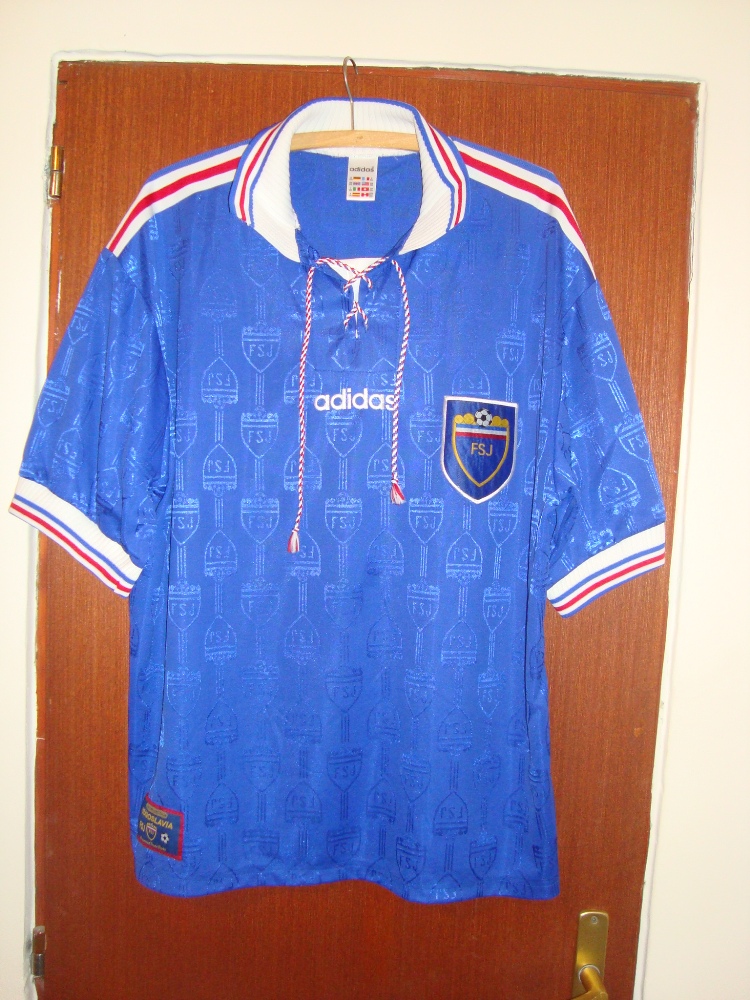 Yugoslavia Home football shirt 1996 1997.