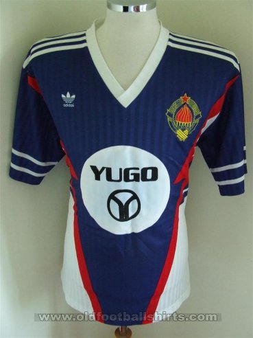 Yugoslavia Home football shirt 1988 - 1990