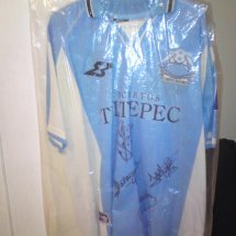 Tampico Madero Home baju bolasepak 2003 sponsored by Concretos Tultepec
