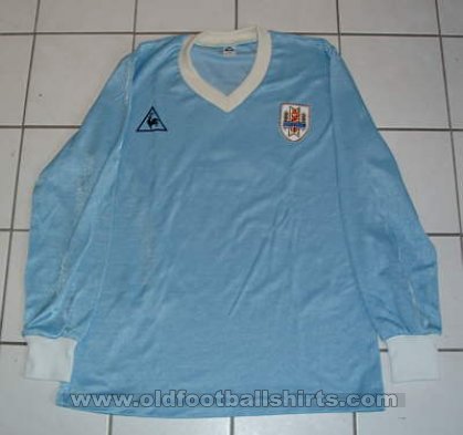 Uruguay Home Fußball-Trikots 1986 - 1987