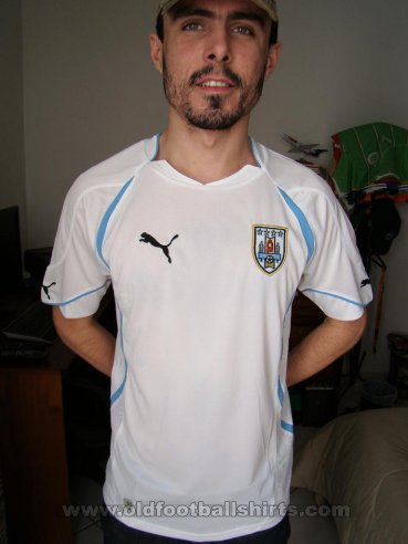 Uruguay Away football shirt 2010 - 2012