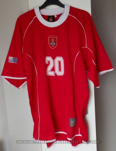 Uruguay Away football shirt 2001 - 2002