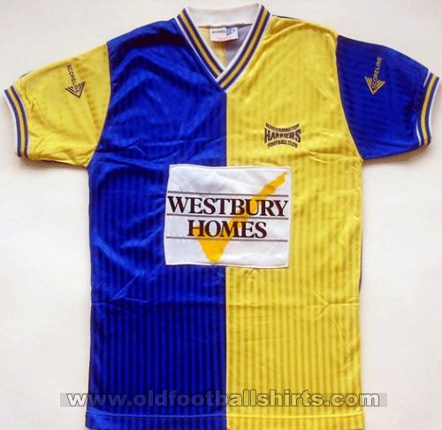Kidderminster Harriers Away - CLASSIC for sale football shirt 1989 - 1990