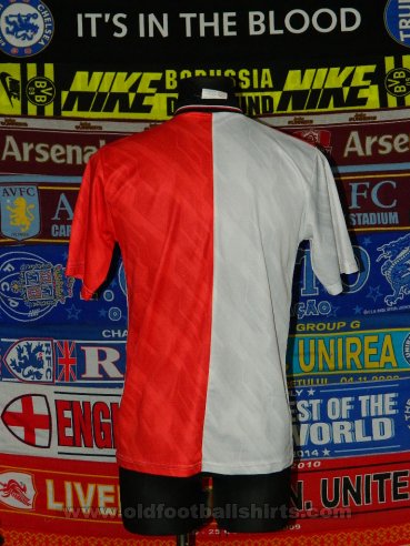 Kidderminster Harriers Home football shirt 1990 - 1991