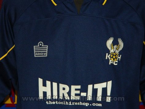 Kidderminster Harriers Away football shirt 2004 - 2006
