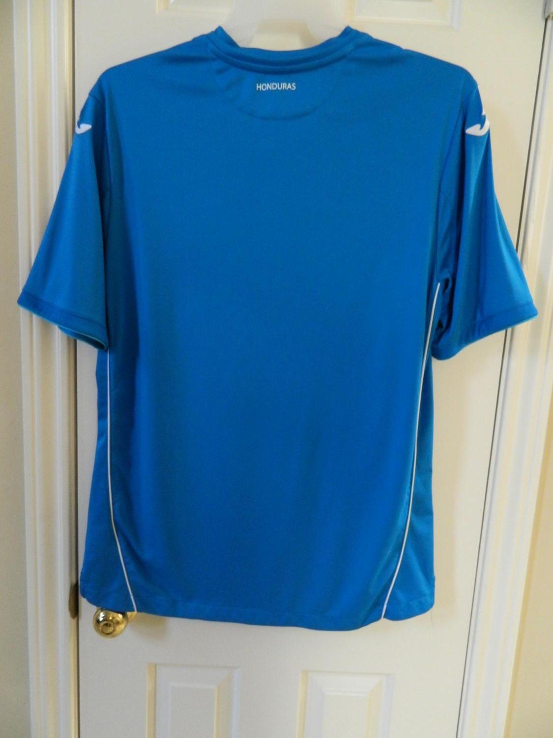 Maillot De Foot Honduras 2014 – Commémoratif Rumbo Al Mundial – Adulte Taille XL – Bleu