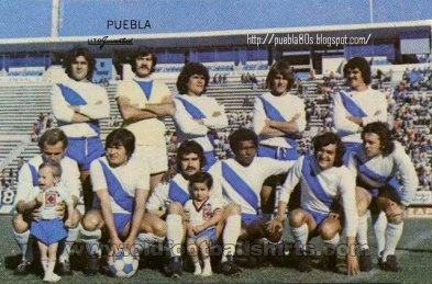 Puebla Home football shirt 1974 - 1975