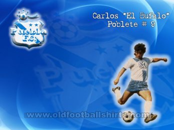 Puebla Home חולצת כדורגל 1988