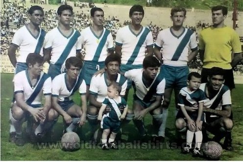 Puebla Home חולצת כדורגל 1967 - 1968