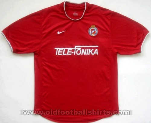 Wisla Krakow Home football shirt 2002 - 2003