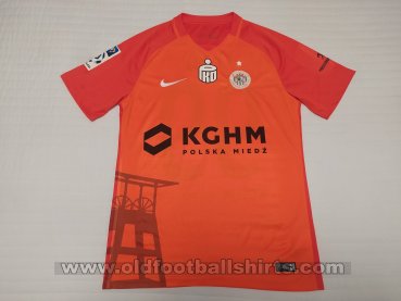 Zaglebie Lubin Home maglia di calcio 2018 - 2019