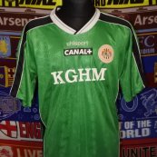 Borta fotbollströja 2001 - 2003