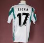 Dyskobolia Grodzisk Wielkopolski Home football shirt 2005 - 2006