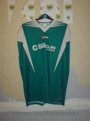 Dyskobolia Grodzisk Wielkopolski Away football shirt 2003 - 2004