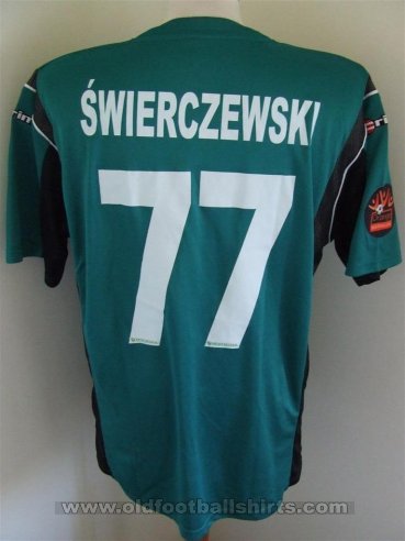 Dyskobolia Grodzisk Wielkopolski Home football shirt 2006 - 2007