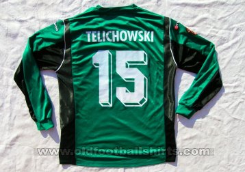 Dyskobolia Grodzisk Wielkopolski Home football shirt 2005 - 2006