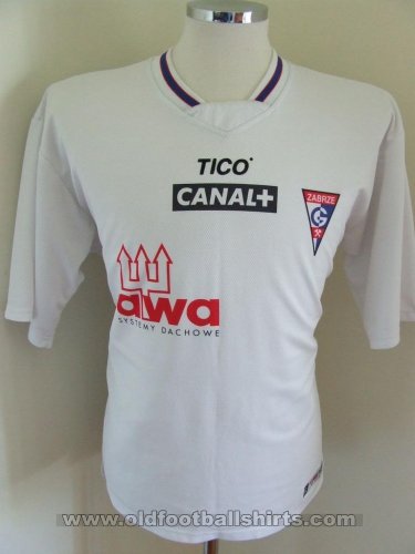 Górnik Zabrze Away football shirt 2003 - 2004