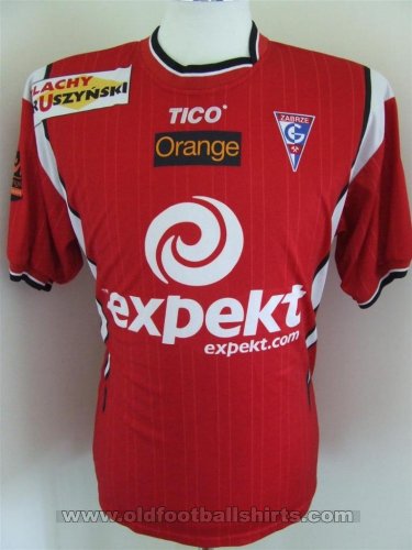 Górnik Zabrze Away football shirt 2004 - 2005