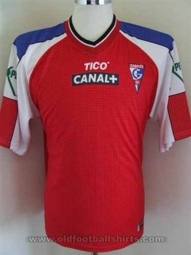 Górnik Zabrze Home football shirt 2003 - 2004