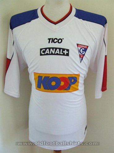 Górnik Zabrze Away football shirt 2003 - 2004