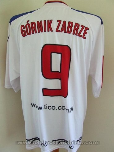 Górnik Zabrze Away football shirt 2003 - 2004