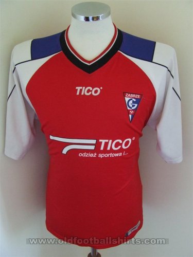 Górnik Zabrze Home football shirt 2003 - 2004