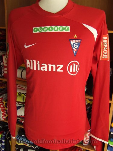 Górnik Zabrze Away football shirt 2009 - 2010