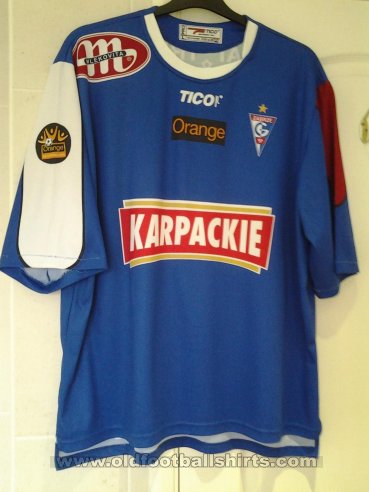 Górnik Zabrze Away football shirt 2006 - 2007