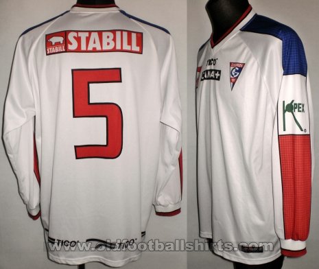 Górnik Zabrze Away football shirt 2003 - 2004