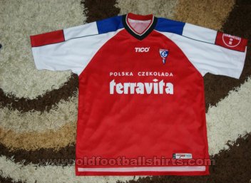 Górnik Zabrze Home football shirt 2003 - 2004