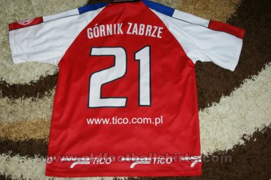 Górnik Zabrze Home football shirt 2003 - 2004