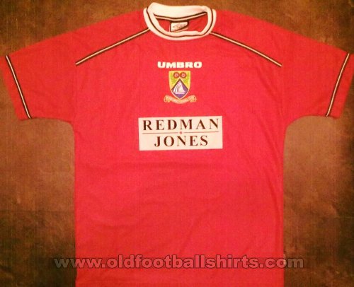 Morecambe Home Fußball-Trikots 1999 - 2000