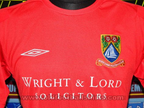 Morecambe Home football shirt 2004 - 2005