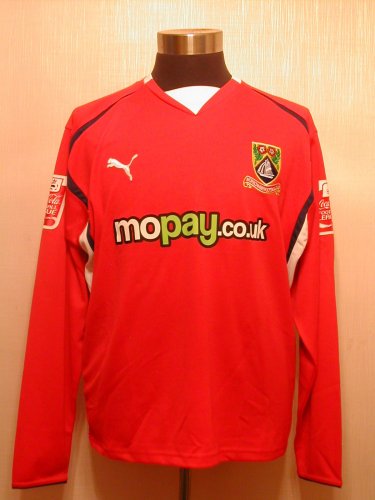 Morecambe Home Maillot de foot 2008 - 2009