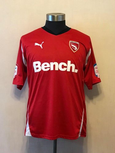 Morecambe Home football shirt 2010 - 2011