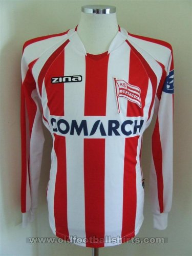 KS Cracovia Home football shirt 2008 - 2009