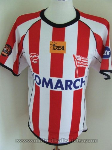 KS Cracovia Home football shirt 2004 - 2005