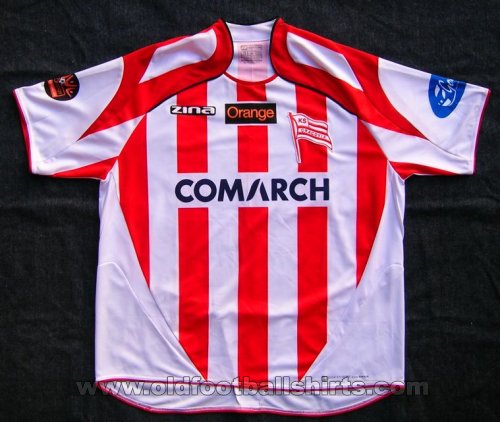 KS Cracovia Home football shirt 2008 - 2009
