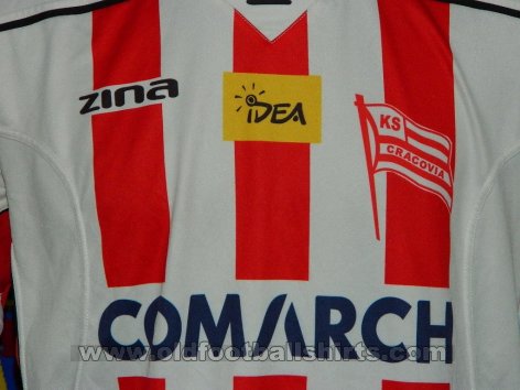 KS Cracovia Home football shirt 2005 - 2006
