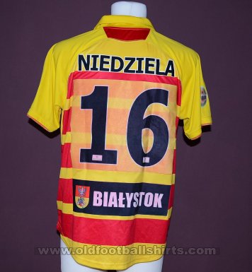 Jagiellonia Bialystok Home football shirt 2009 - 2010