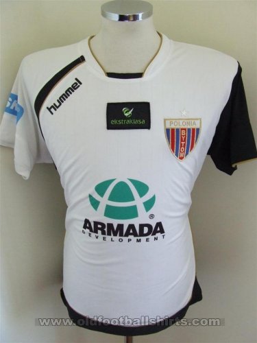 KS Polonia Bytom Away football shirt 2009 - 2010