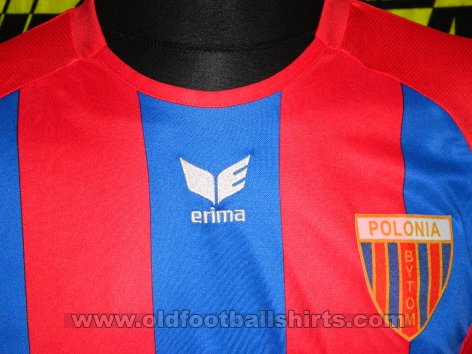 KS Polonia Bytom Home football shirt 2008 - 2009