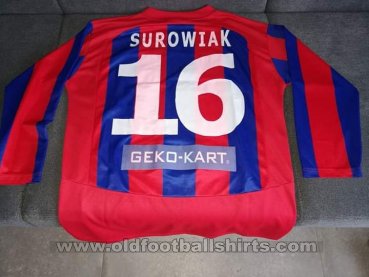 KS Polonia Bytom Home football shirt 2008 - 2009