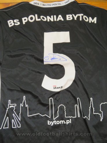 KS Polonia Bytom Away football shirt 2021 - 2022