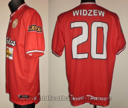 Widzew Lodz Home futbol forması 2004 - 2005