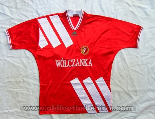 Widzew Lodz Home voetbalshirt  1994 - 1995